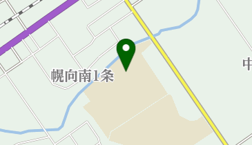 岩見沢市立豊中学校の地図画像