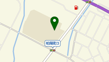 恵庭市立柏陽中学校の地図画像