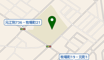 江別市立江別第三中学校の地図画像