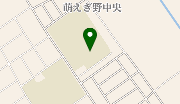 江別市立江陽中学校の地図画像