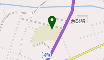 乙部町立乙部中学校の地図画像