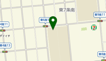 帯広市立翔陽中学校の地図画像