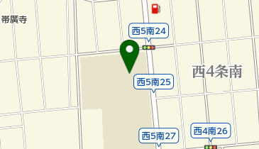 帯広市立帯広第四中学校の地図画像