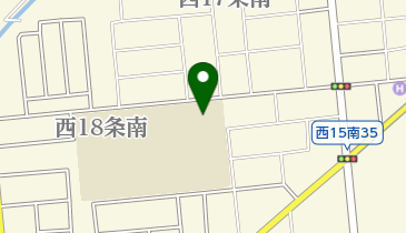 帯広市立南町中学校の地図画像