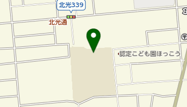 北見市立北光中学校の地図画像