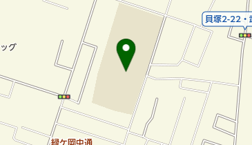 釧路市立青陵中学校の地図画像