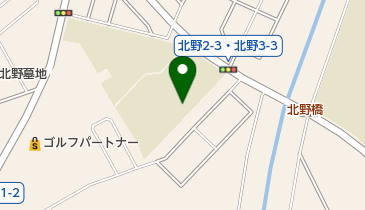 札幌市立北野中学校の地図画像