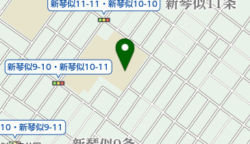 札幌市立新琴似北中学校の地図画像