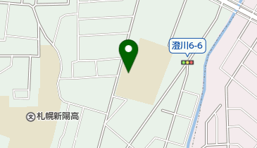 札幌市立澄川中学校の地図画像