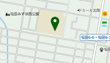 札幌市立屯田中央中学校の地図画像