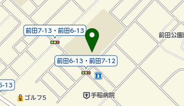 札幌市立前田中学校の地図画像