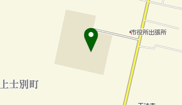 士別市立上士別中学校の地図画像