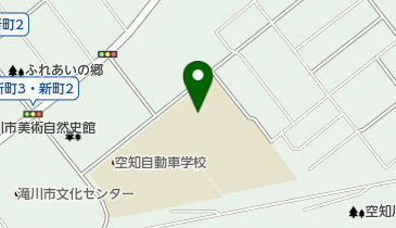 滝川市立明苑中学校の地図画像