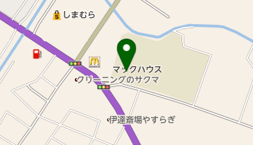 伊達市立伊達中学校の地図画像