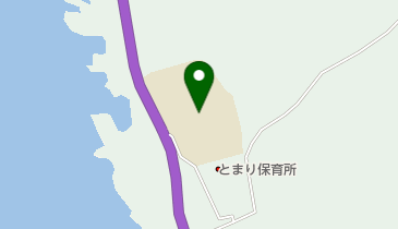 泊村立泊中学校の地図画像