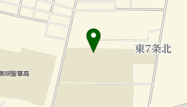美唄市立東中学校の地図画像