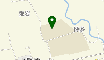 松前町立松前中学校の地図画像