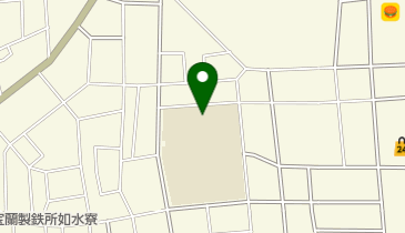 室蘭市立東明中学校の地図画像