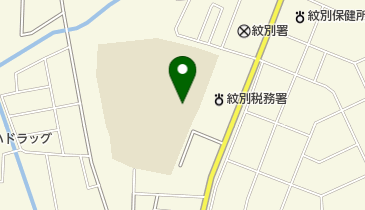 紋別市立紋別中学校の地図画像