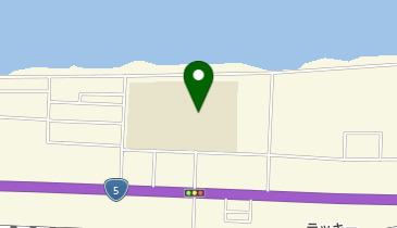 余市町立旭中学校の地図画像