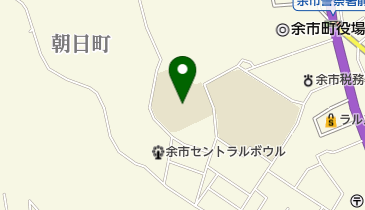 余市町立東中学校の地図画像