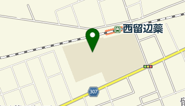 北見市立留辺蘂中学校の地図画像