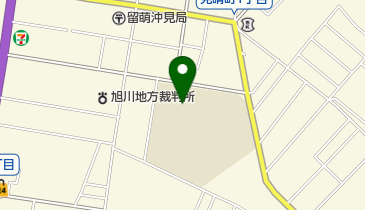 留萠市立港南中学校の地図画像