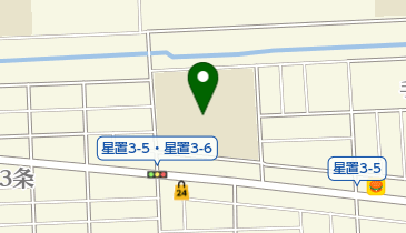 札幌市立星置中学校の地図画像