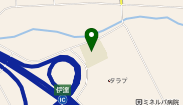 伊達市立星の丘中学校の地図画像