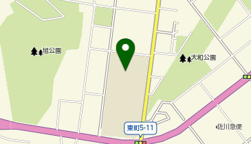 室蘭市立翔陽中学校の地図画像