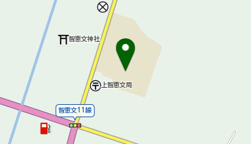 名寄市立智恵文小中学校の地図画像