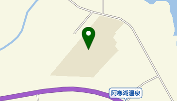 釧路市立阿寒湖小学校の地図画像