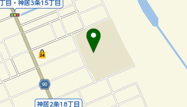 旭川市立神居東小学校の地図画像