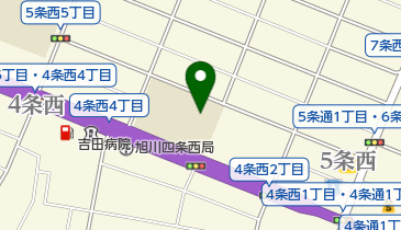 旭川市立新町小学校の地図画像