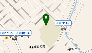 石狩市立紅南小学校の地図画像
