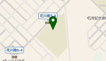 石狩市立花川南小学校の地図画像