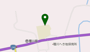 今金町立種川小学校の地図画像
