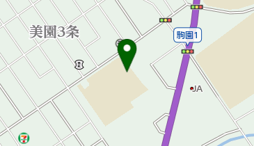 岩見沢市立美園小学校の地図画像