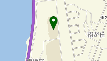 江差町立南が丘小学校の地図画像