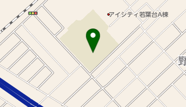 江別市立野幌若葉小学校の地図画像