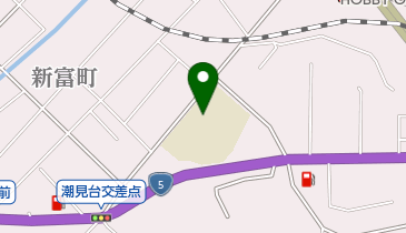 小樽市立潮見台小学校の地図画像