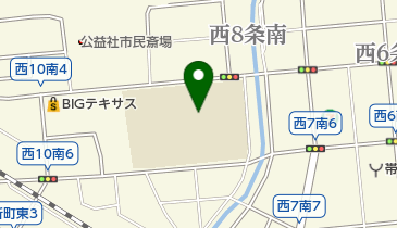 帯広市立帯広小学校の地図画像