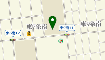 帯広市立柏小学校の地図画像