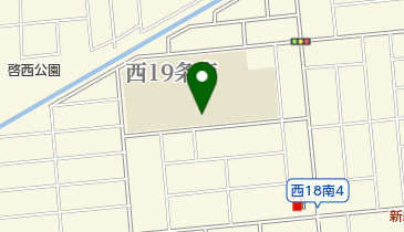 帯広市立広陽小学校の地図画像