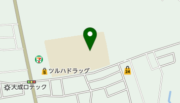 北斗市立上磯小学校の地図画像