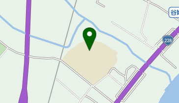 北斗市立谷川小学校の地図画像