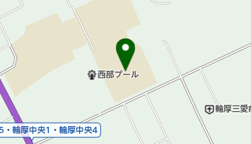 北広島市立西部小学校の地図画像