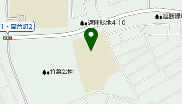 北広島市立緑ヶ丘小学校の地図画像