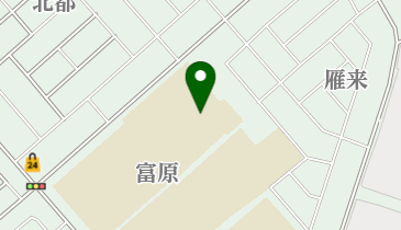 釧路町立富原小学校の地図画像