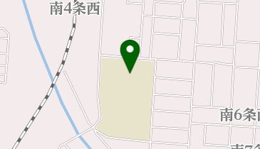 倶知安町立西小学校の地図画像